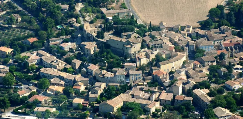 Lagnes bird view by Jm Rosier