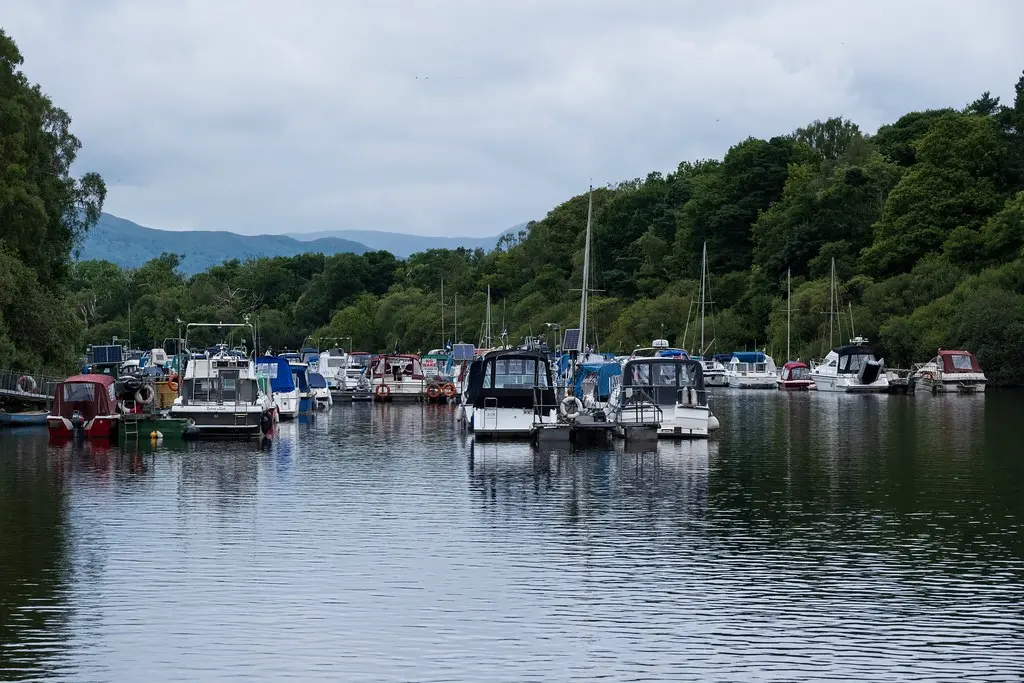 Mooring on the River Leven