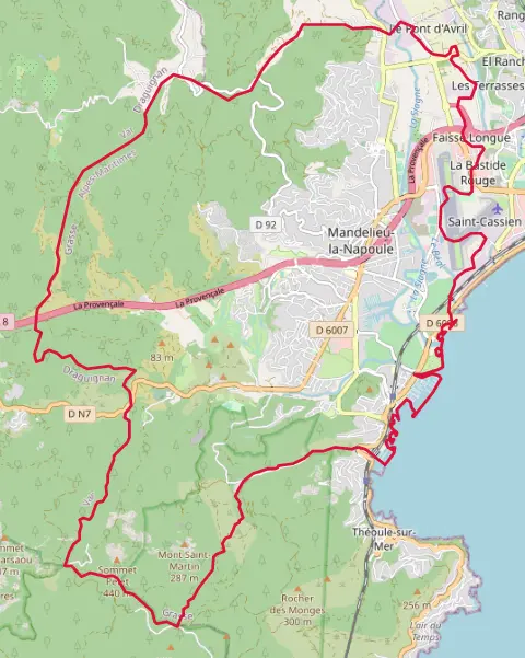 Mandelieu-la-Napoule OSM 01