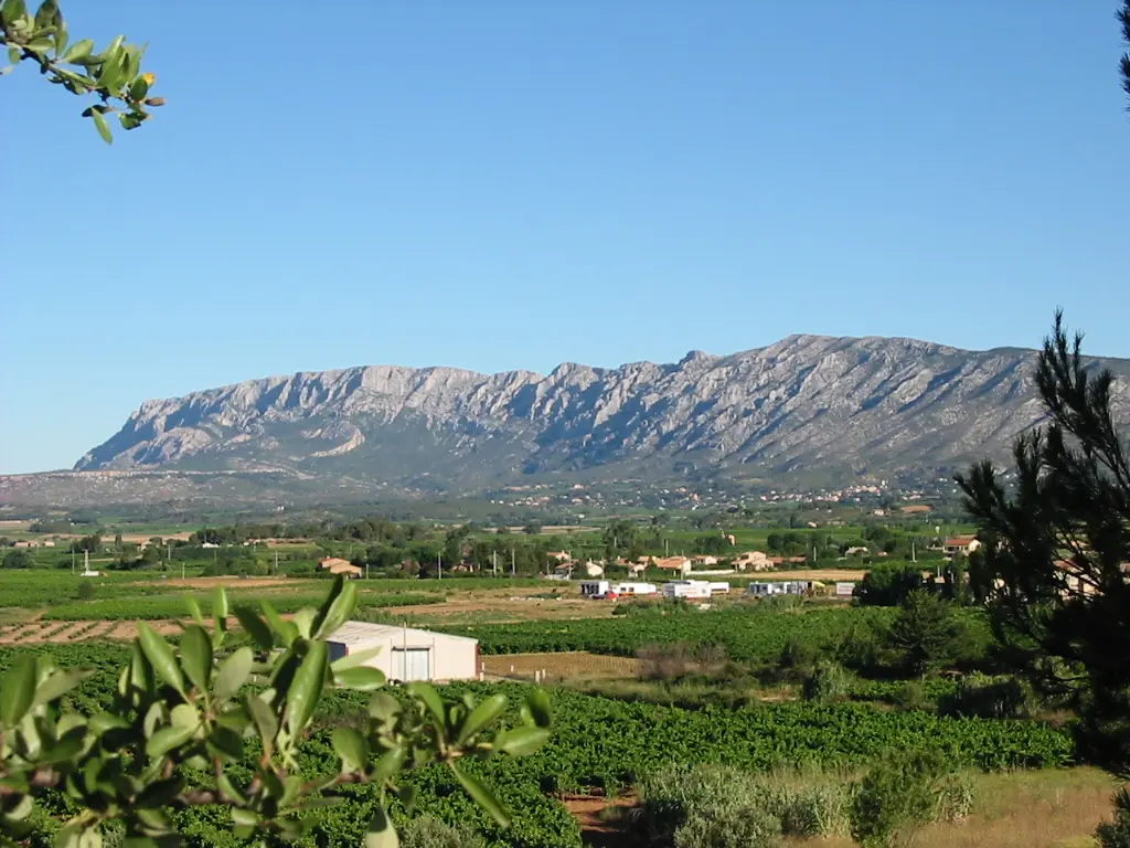 Sainte-Victoire vue de Pourrières