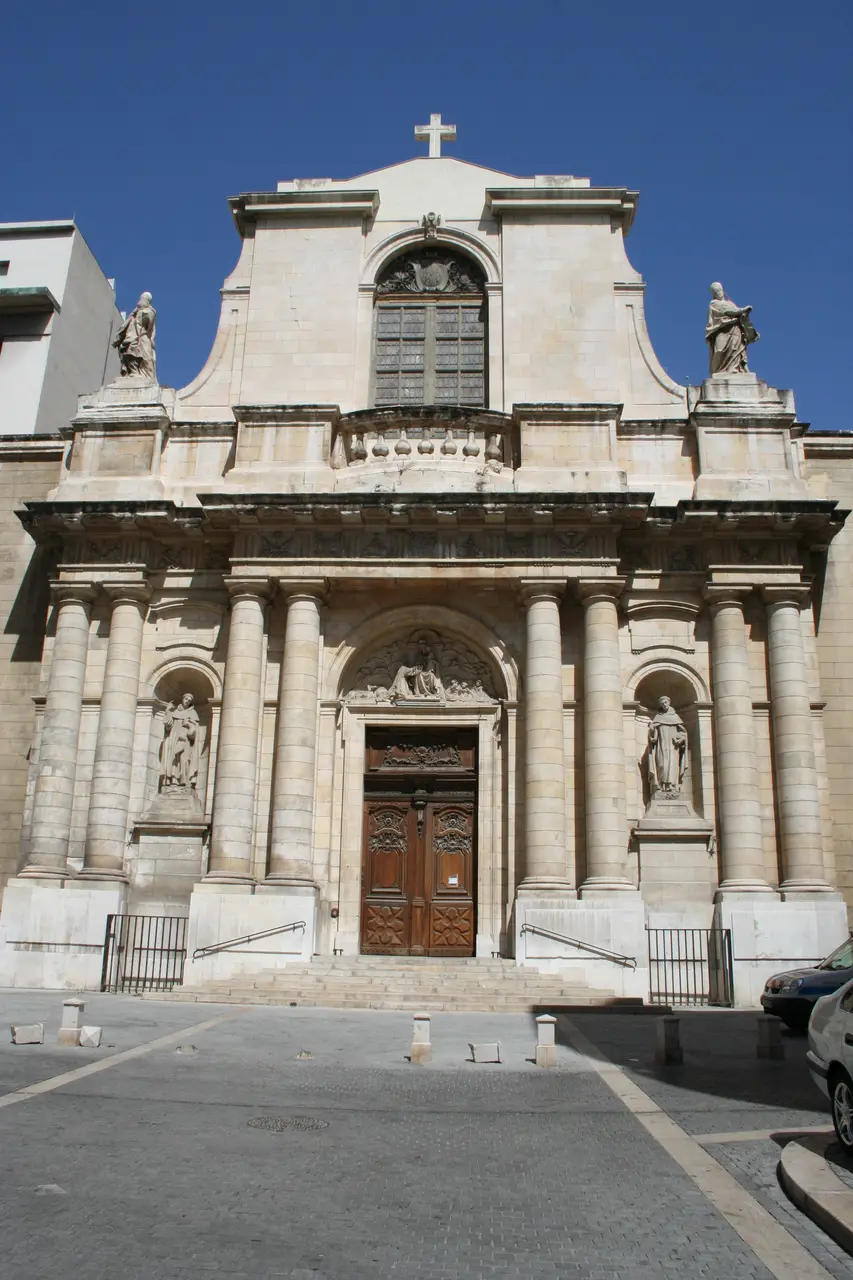 Église Saint-Cannat à Marseille, façade