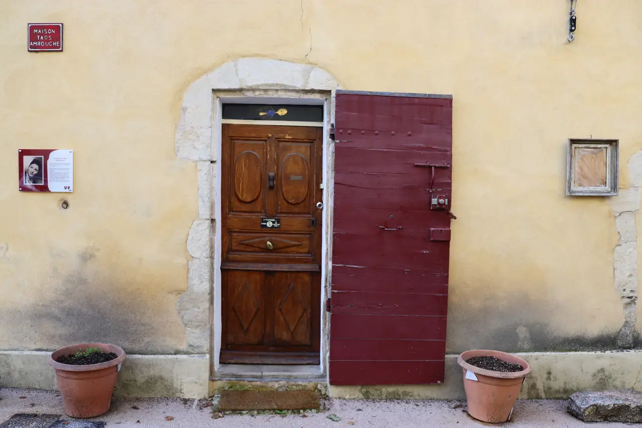 The house where Taos Amrouche lived in Saint-Michel-l'Observatoire, France