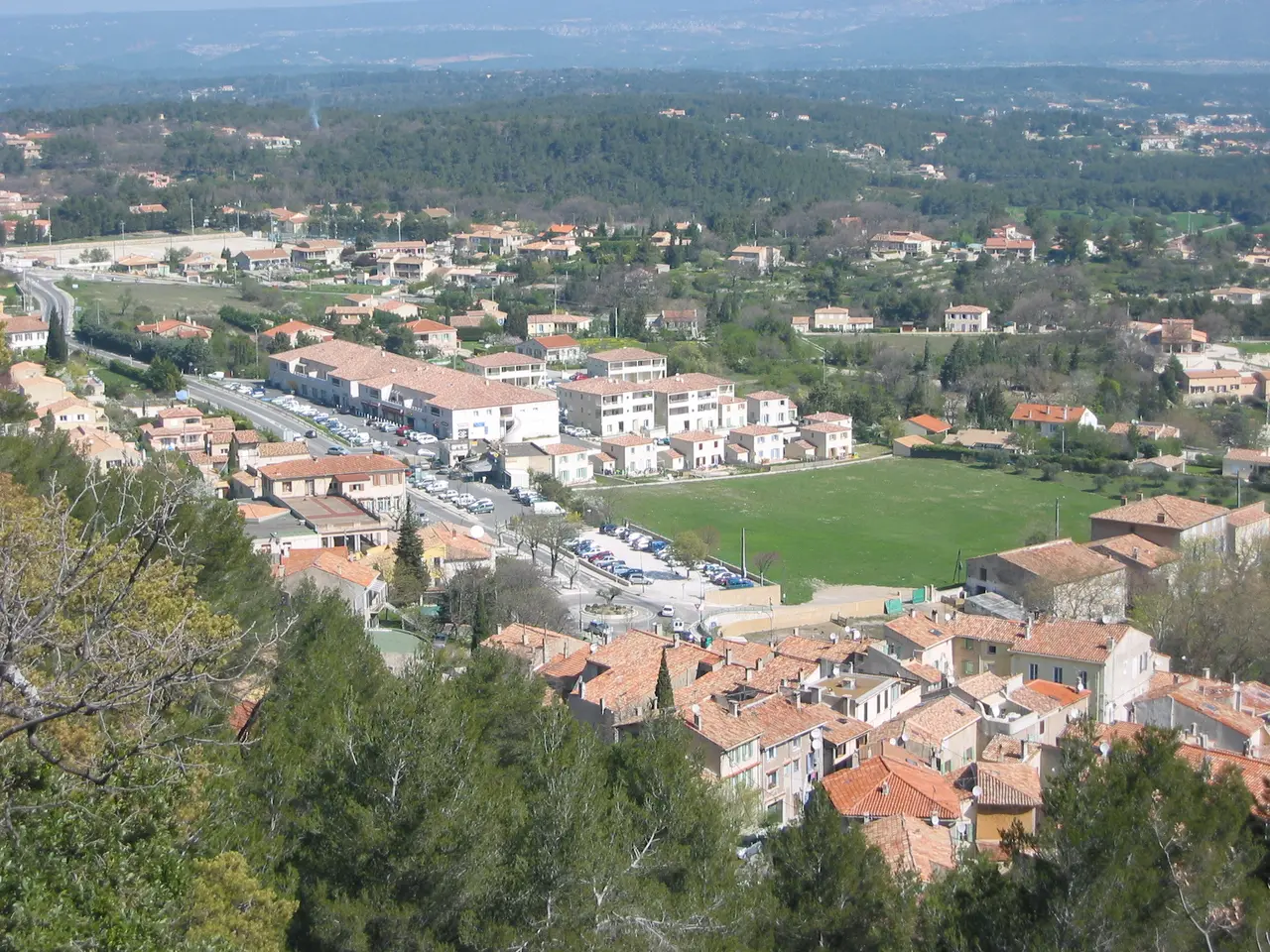 Saint savournin depuis la croix