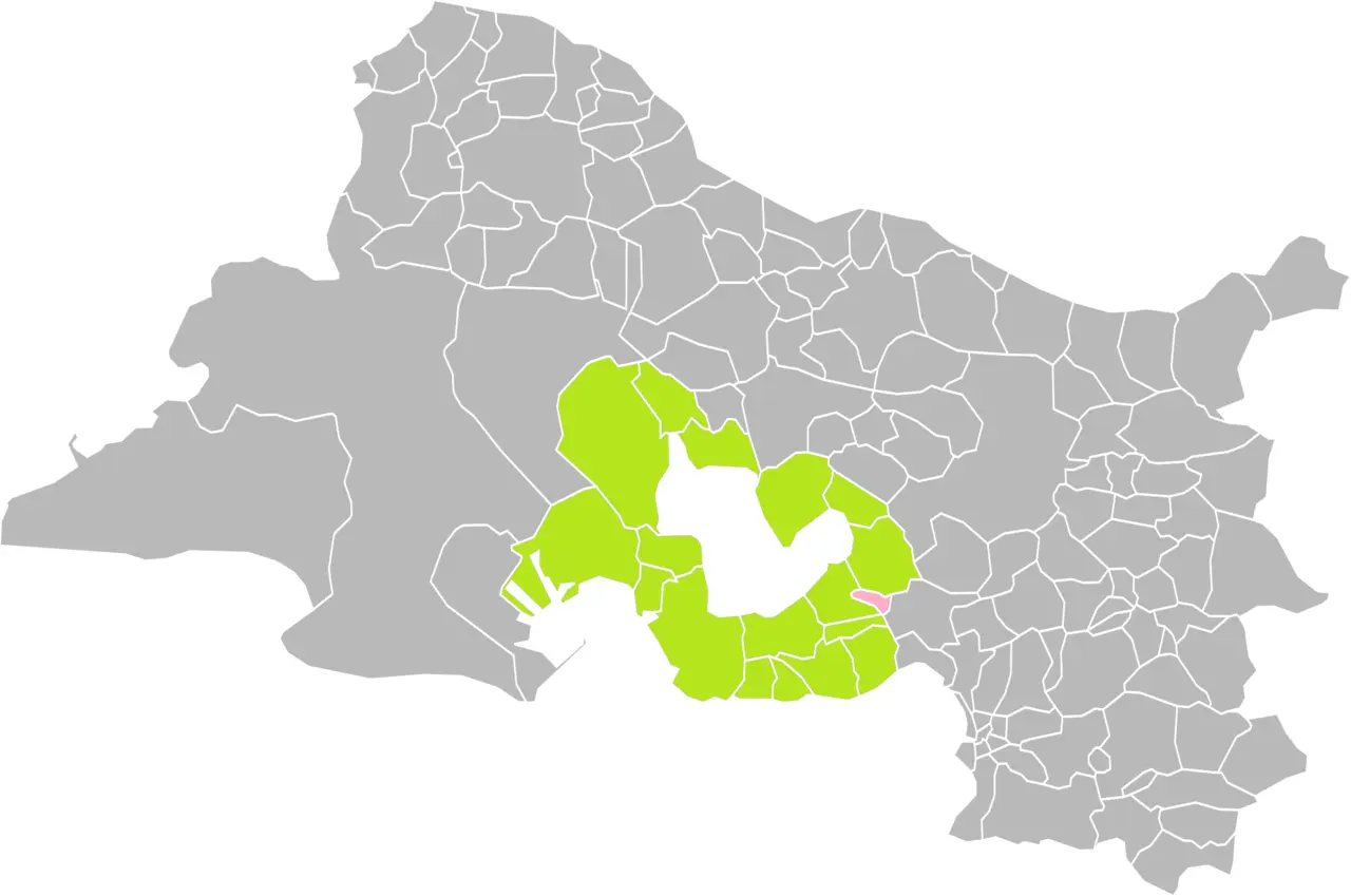 Saint-Victoret (Bouches-du-Rhône) dans son Arrondissement