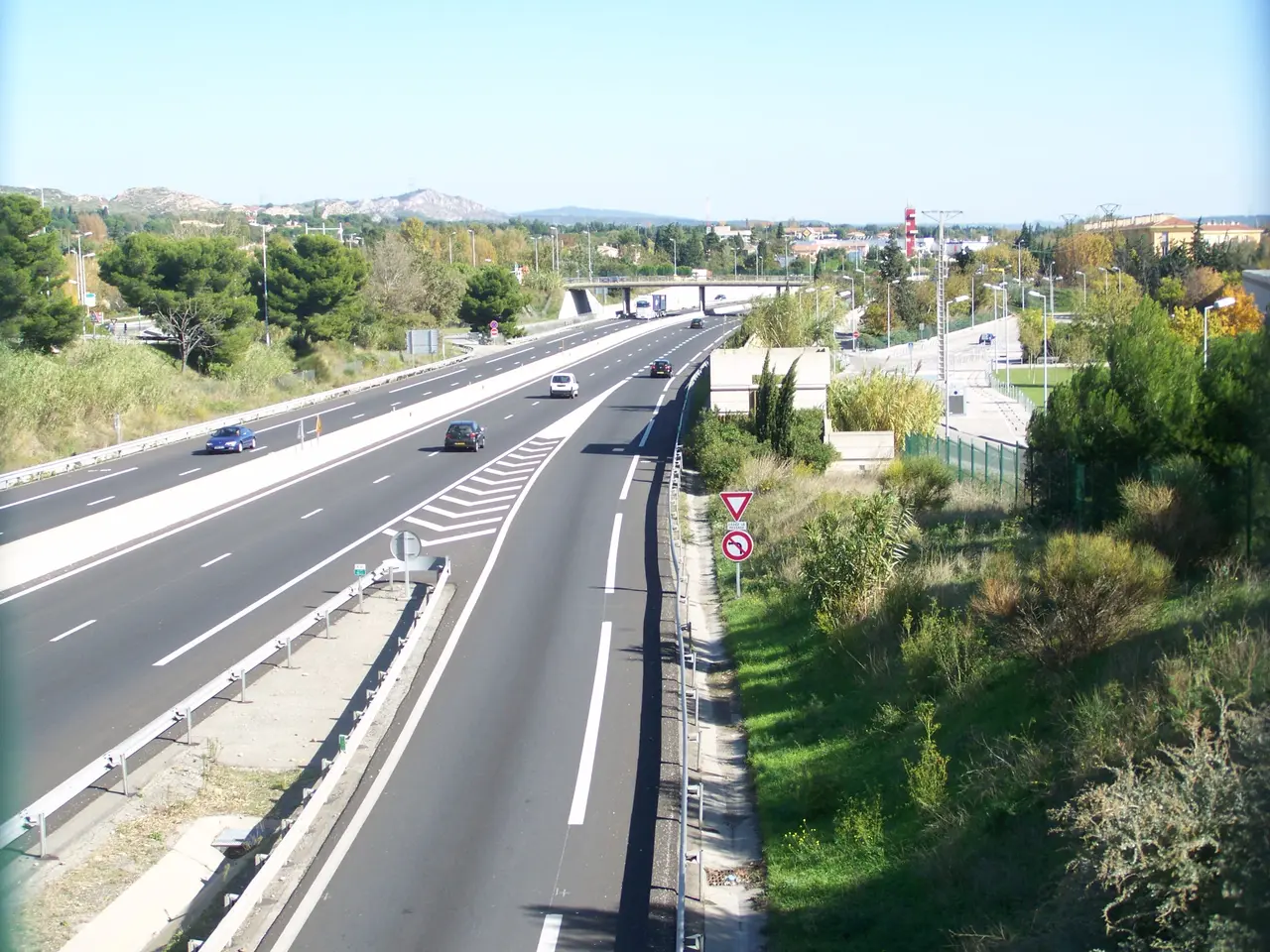 Autoroute A54 (Salon de Provence)