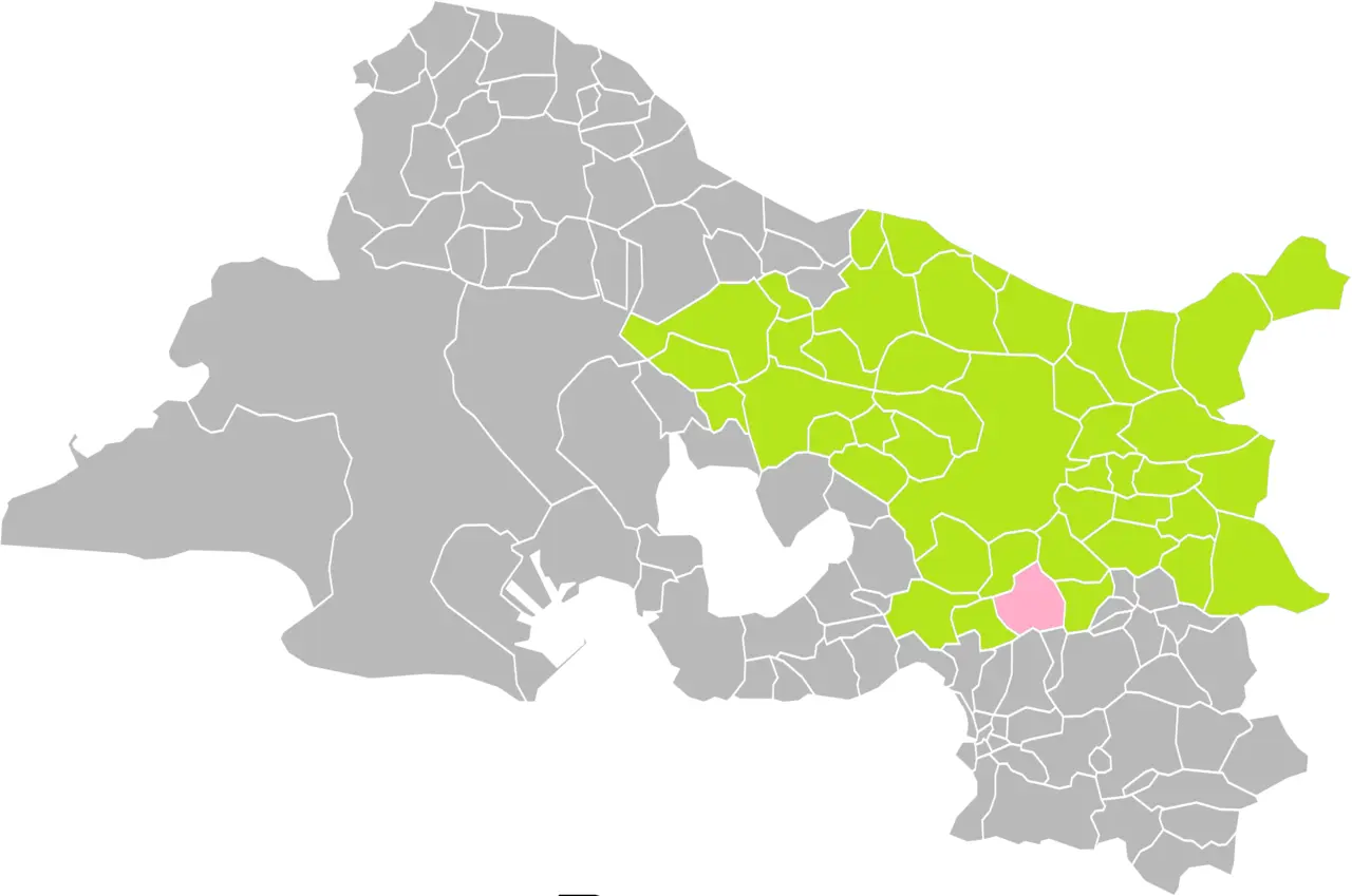 Simiane-Collongue (Bouches-du-Rhône) dans son Arrondissement