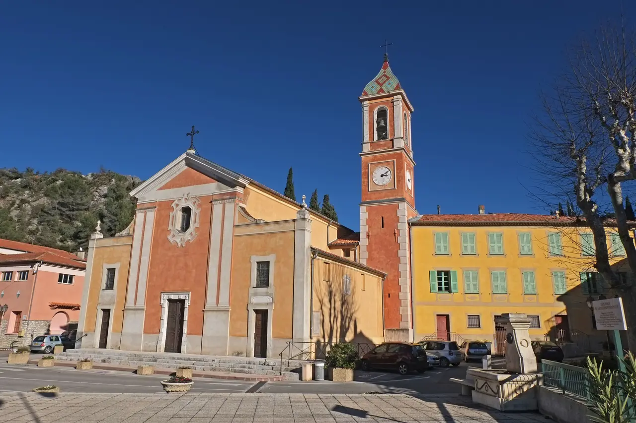 L'église Sainte-Rosalie de Tourrette-Levens