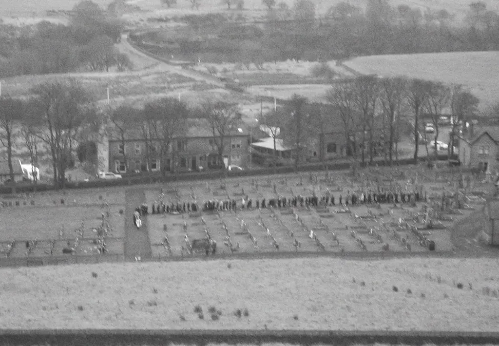 Funeral Procession, Haslingden Cemetery, Grane